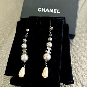Chanel Drop Pierced Earings